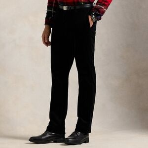 Men's Polo Ralph Lauren Classic Fit Black Corduroy Pants